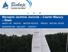 Tablet Screenshot of biskaje.pl